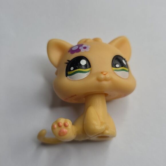 LPS Custom-Made Baby Kitty Toy Short Hair Mini Bobble Head Animal Figure - Picture 8 of 8